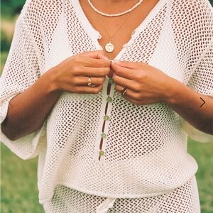 L*Space  Coast is Clear Top - White Small